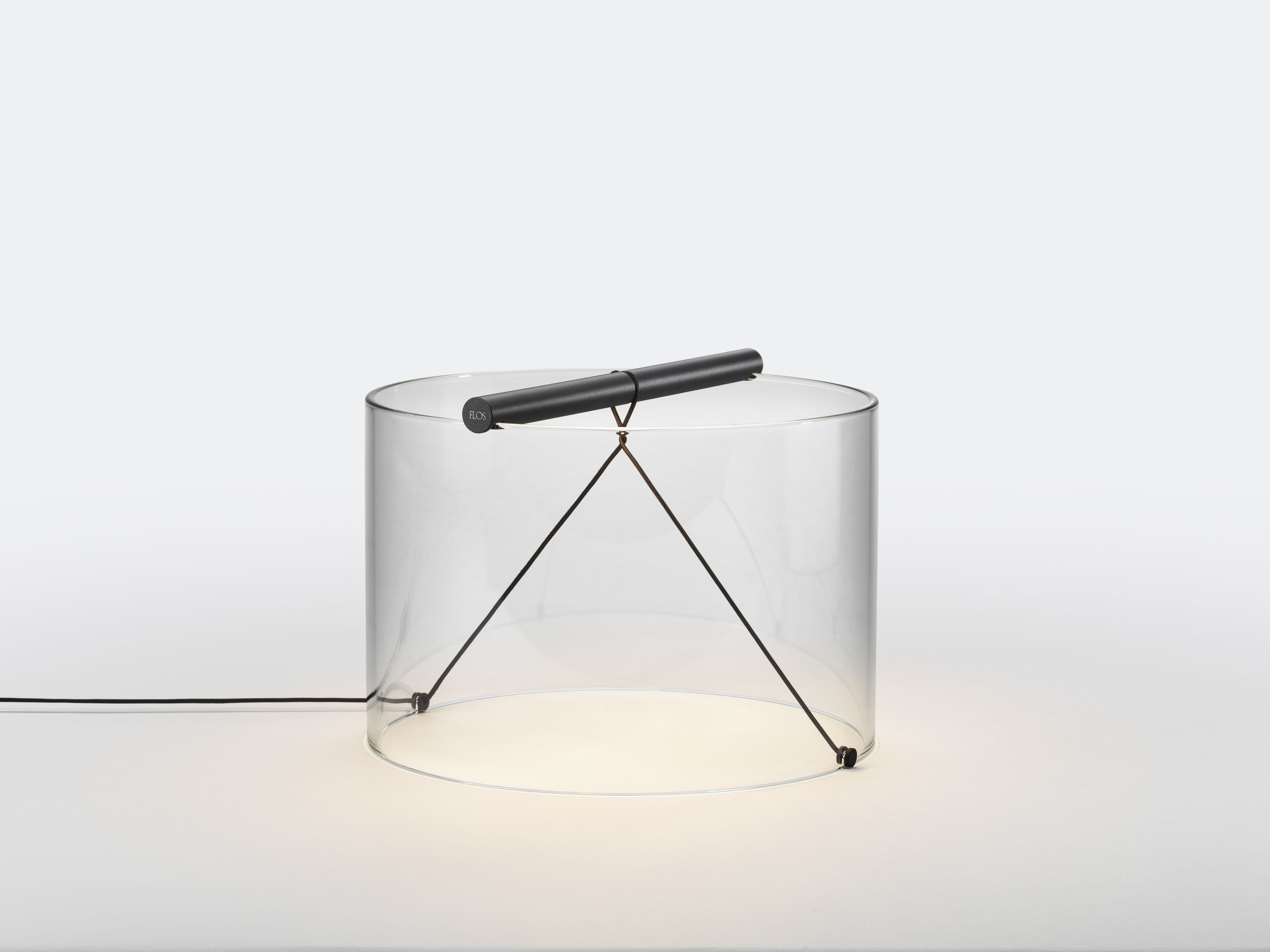 To-Tie T3 LED Lampe de table Flos Anodisé noir
