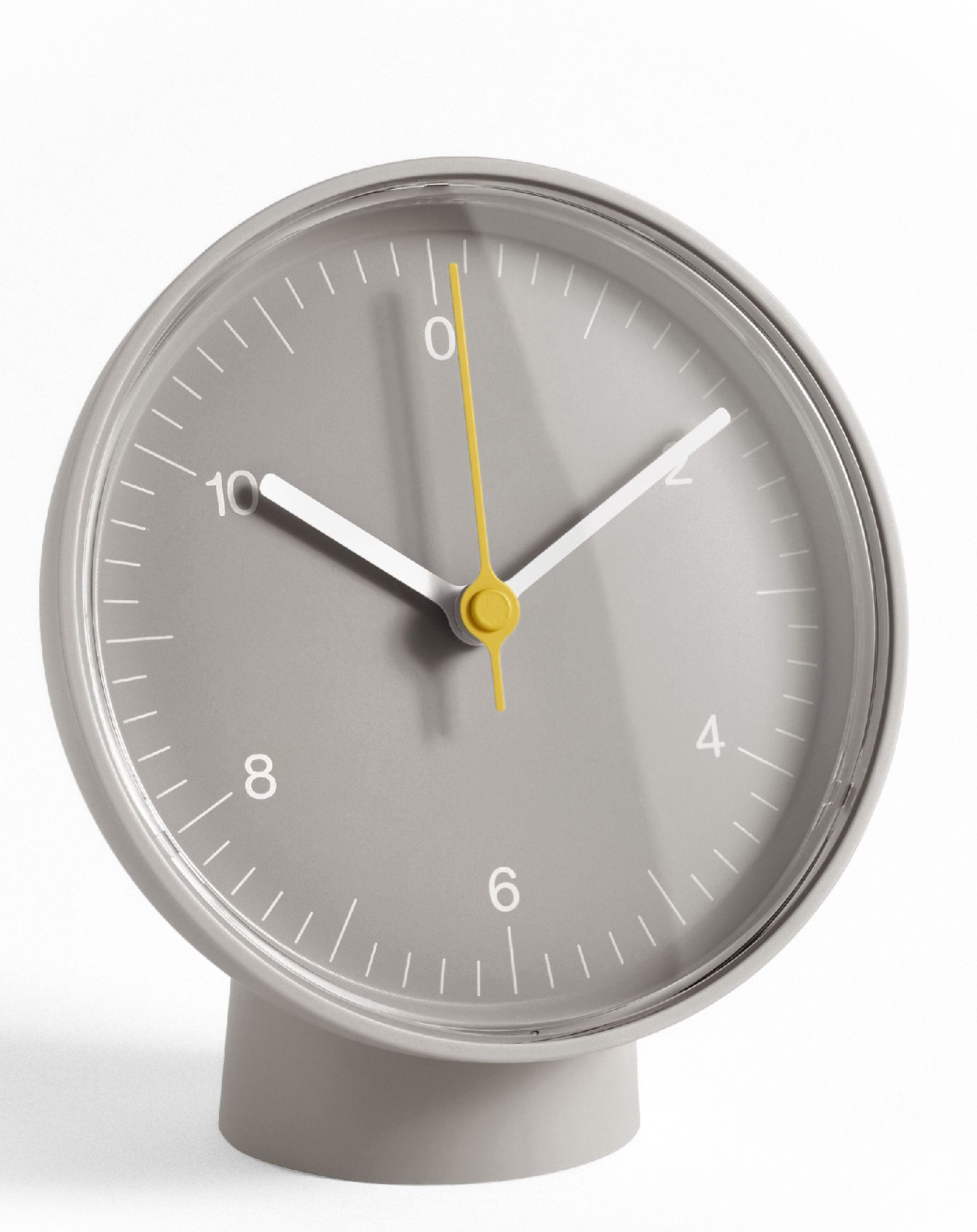 Table Clock Dual-function Horloge de table / horloge murale Hay Gris