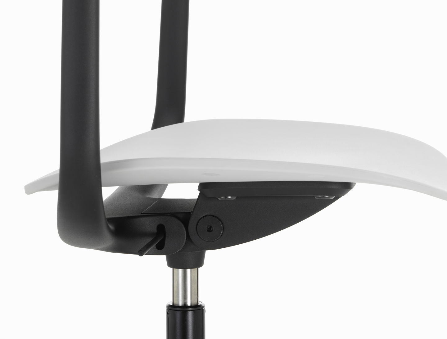 Mynt dossier et assise plastique Chaise de bureau Vitra