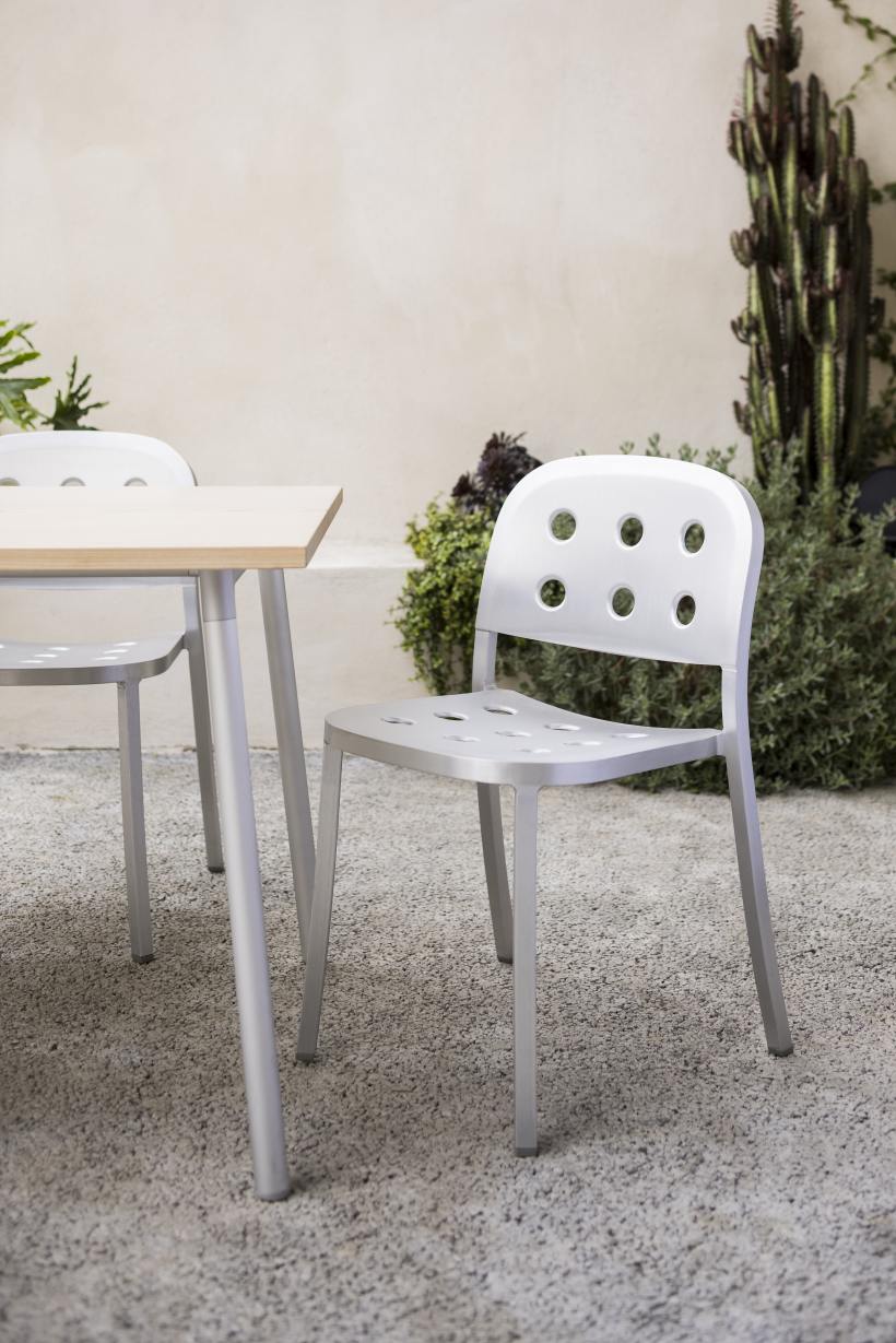 1 Inch All Aluminium Stacking Chair Chaise empilable Emeco