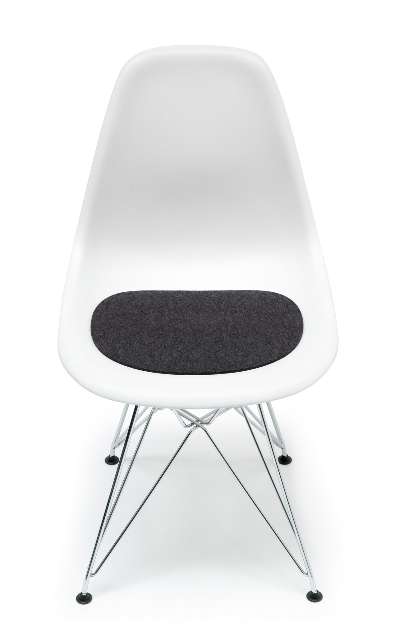 Eames Plastic Side Chair DSR Stuhl Vitra-Classic rot-Basic dark Eames Plastic Side Chair DSR Stuhl Vitra-Classic rot-Basic dark