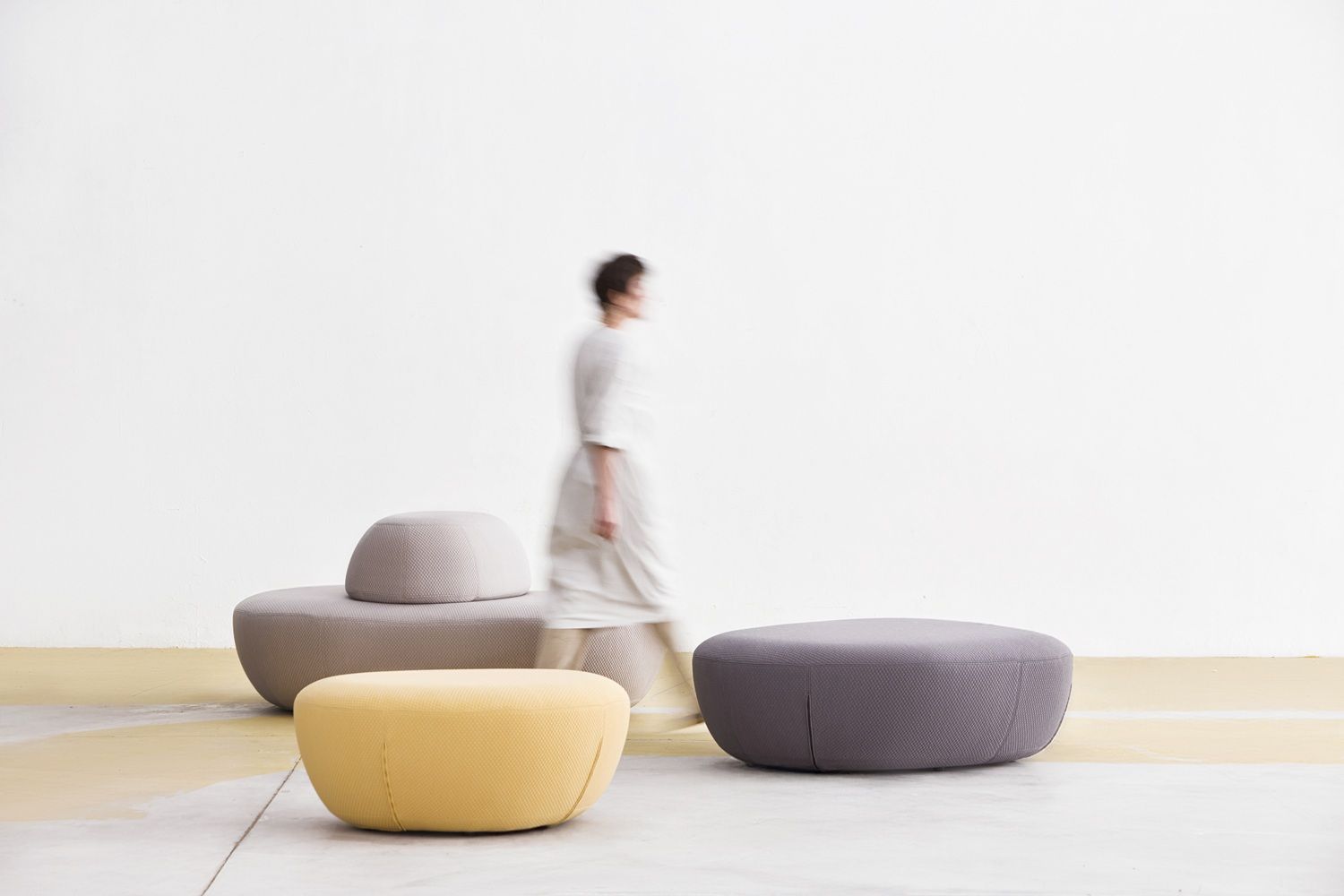 Sisters Pouf Tabouret Softline