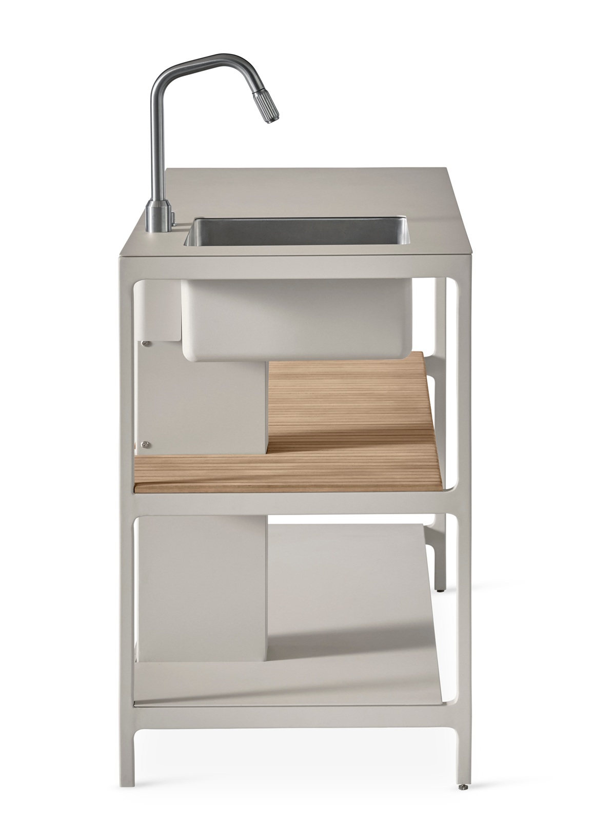 Open-Air Outdoor Kitchen Unit Kitchenette avec évier Vipp