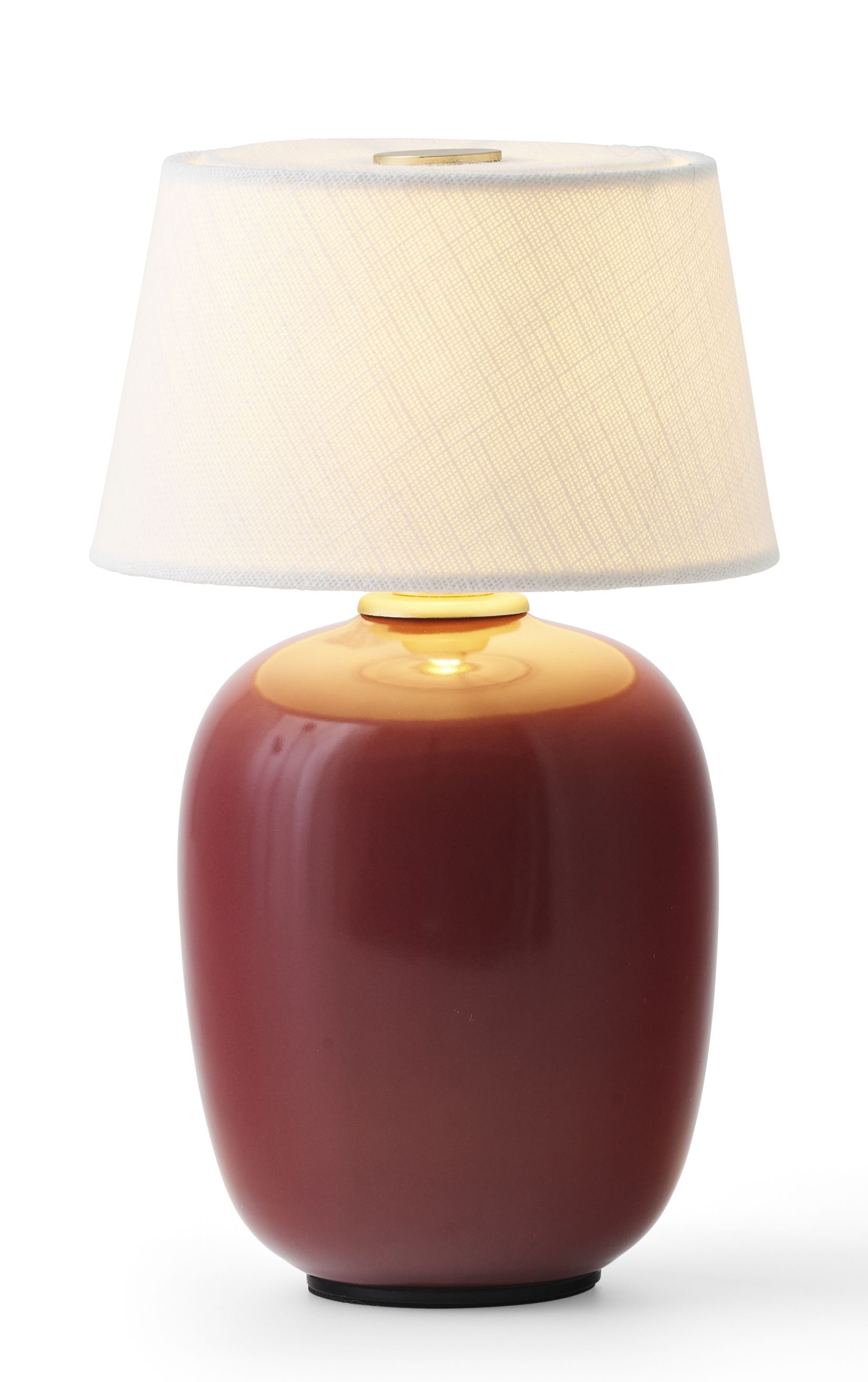 Torso lampe de table portable rubis Lampe à piles Audo