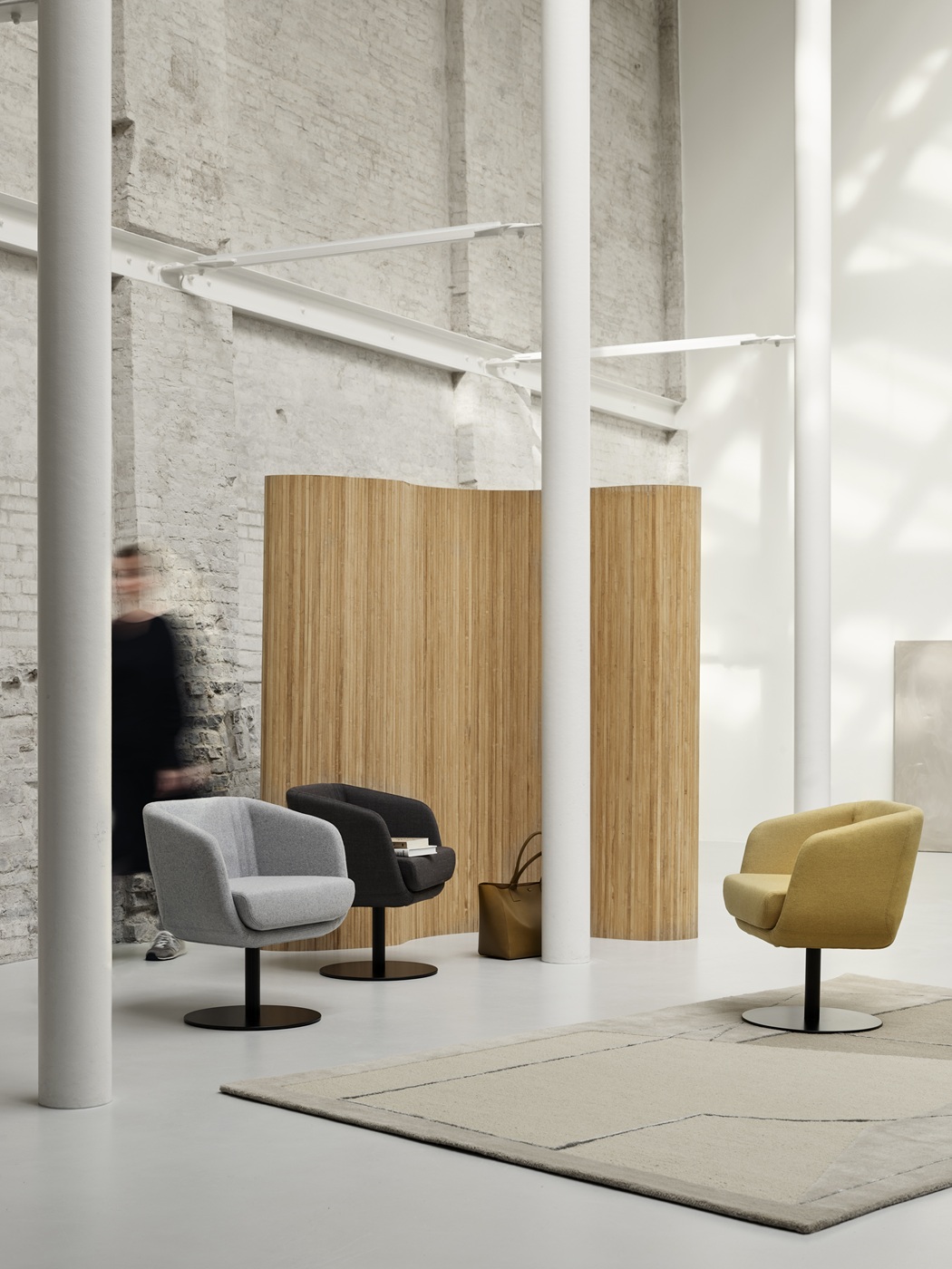 Shelly Swivel chair Chaise pivotante Softline