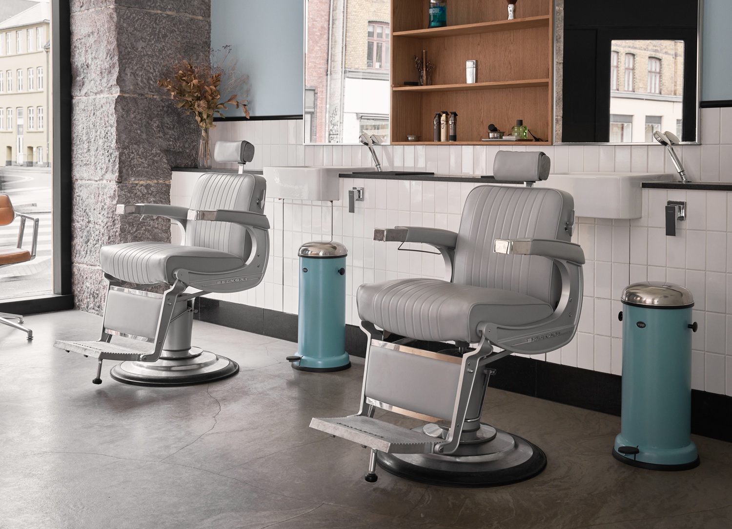 Henri Teal Pedal bin Poubelle à pédale 18L LIMITED EDITION Vipp