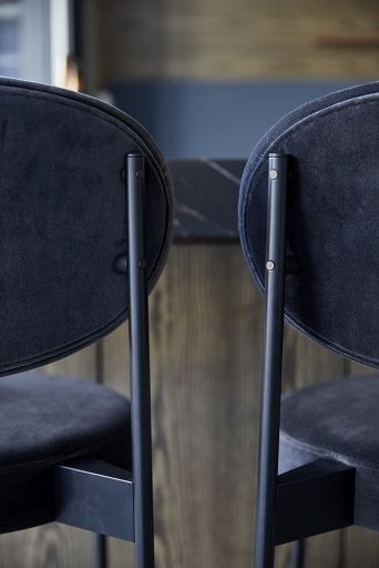 Series 430 Bar Stool Tabouret de bar 75 cm NOIR / REMIX 123 Verpan OFFRE SPECIALE