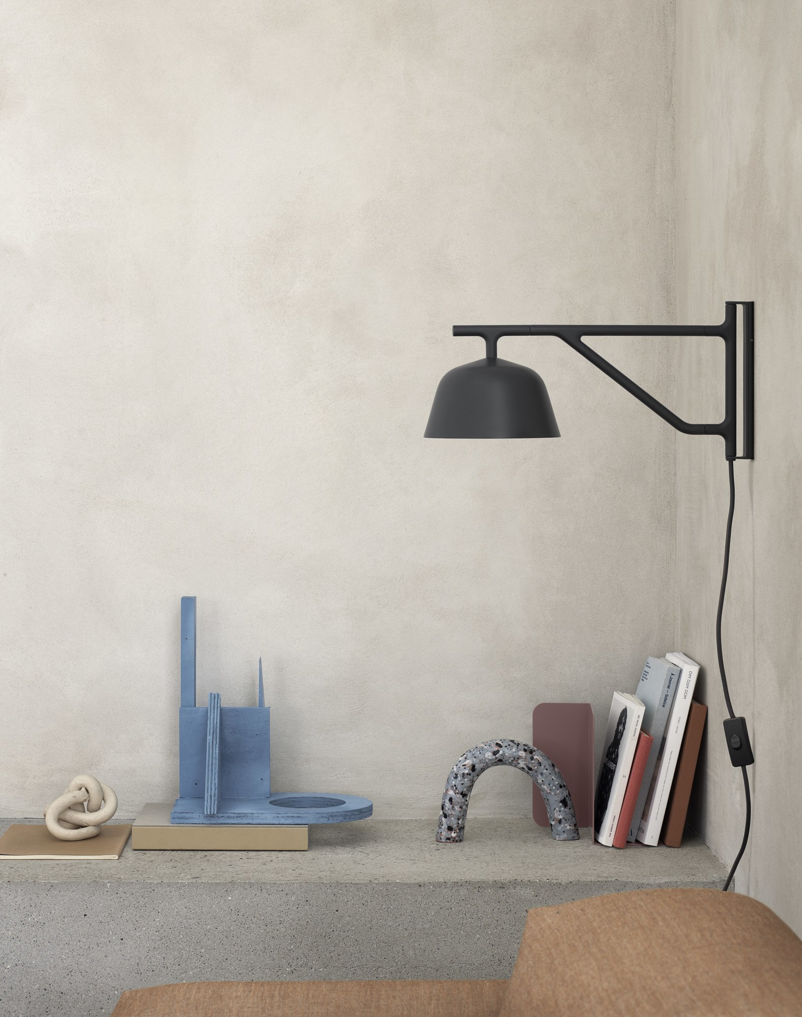 Ambit Wall Lamp Applique murale Muuto Gris