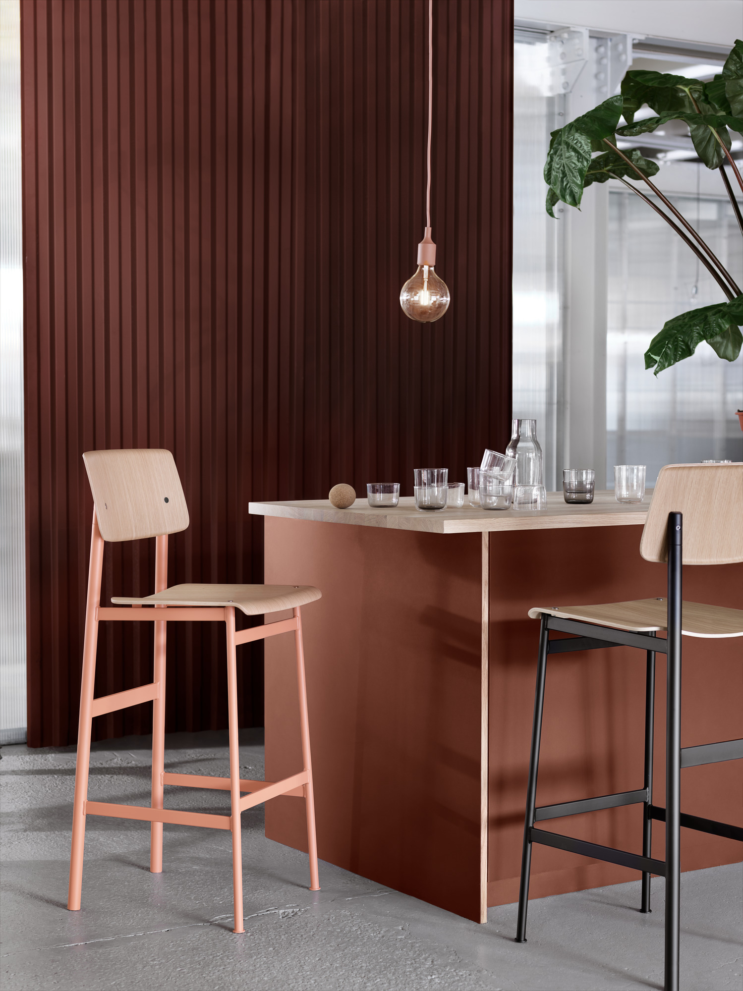 Loft Counter Stool Tabouret de bar H 75 cm Muuto