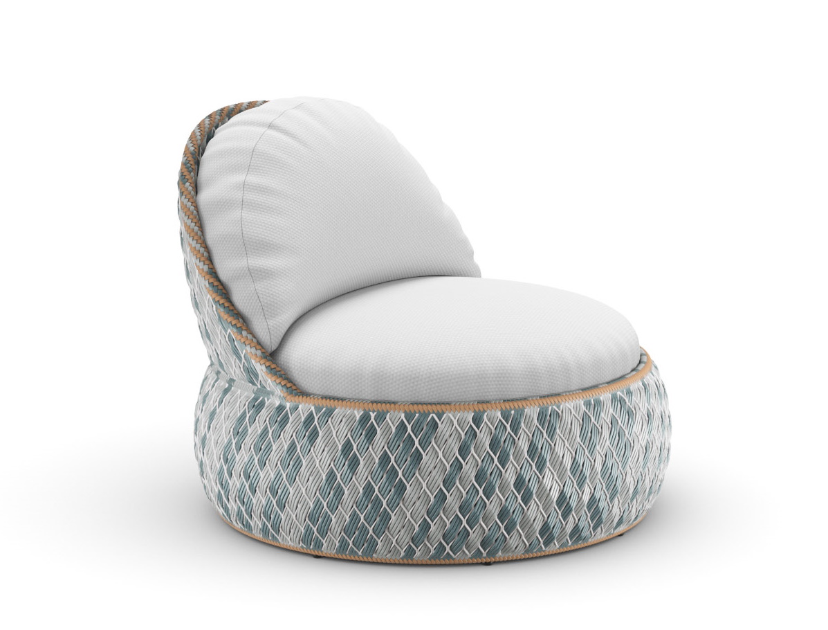 Dala Lounge Chair avec coussin Dedon