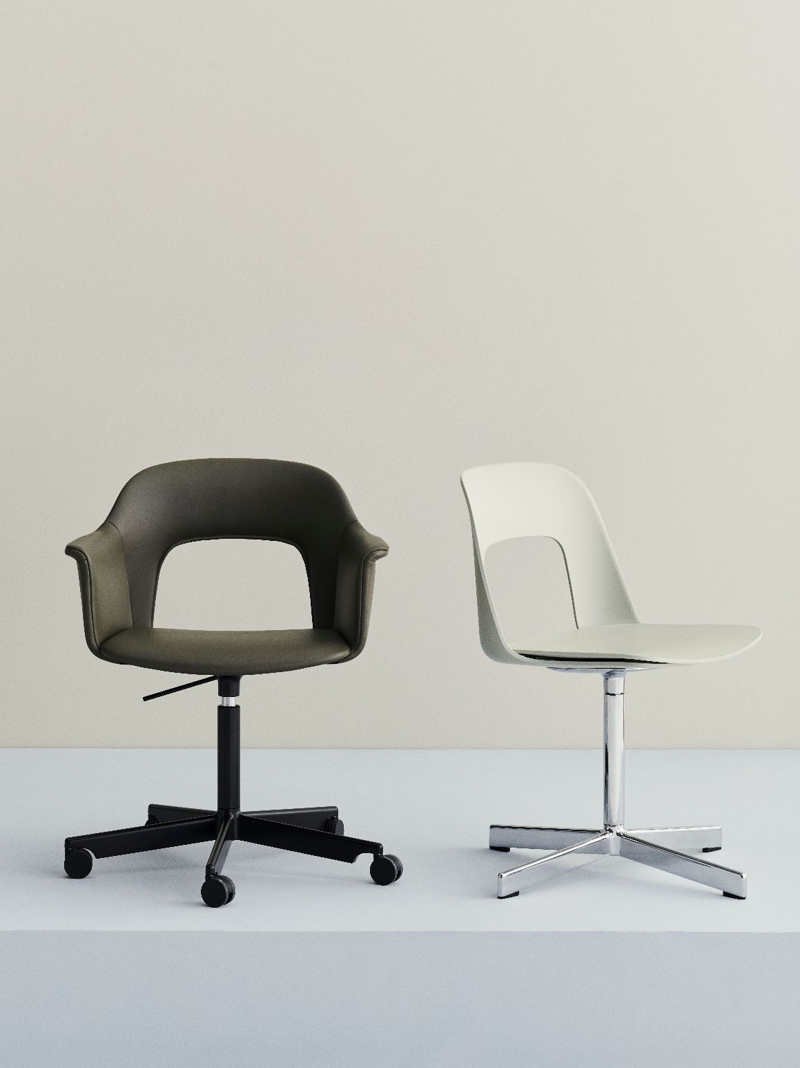 Layout Side Chair 131 4-étoiles pivotantes chaise Hay  