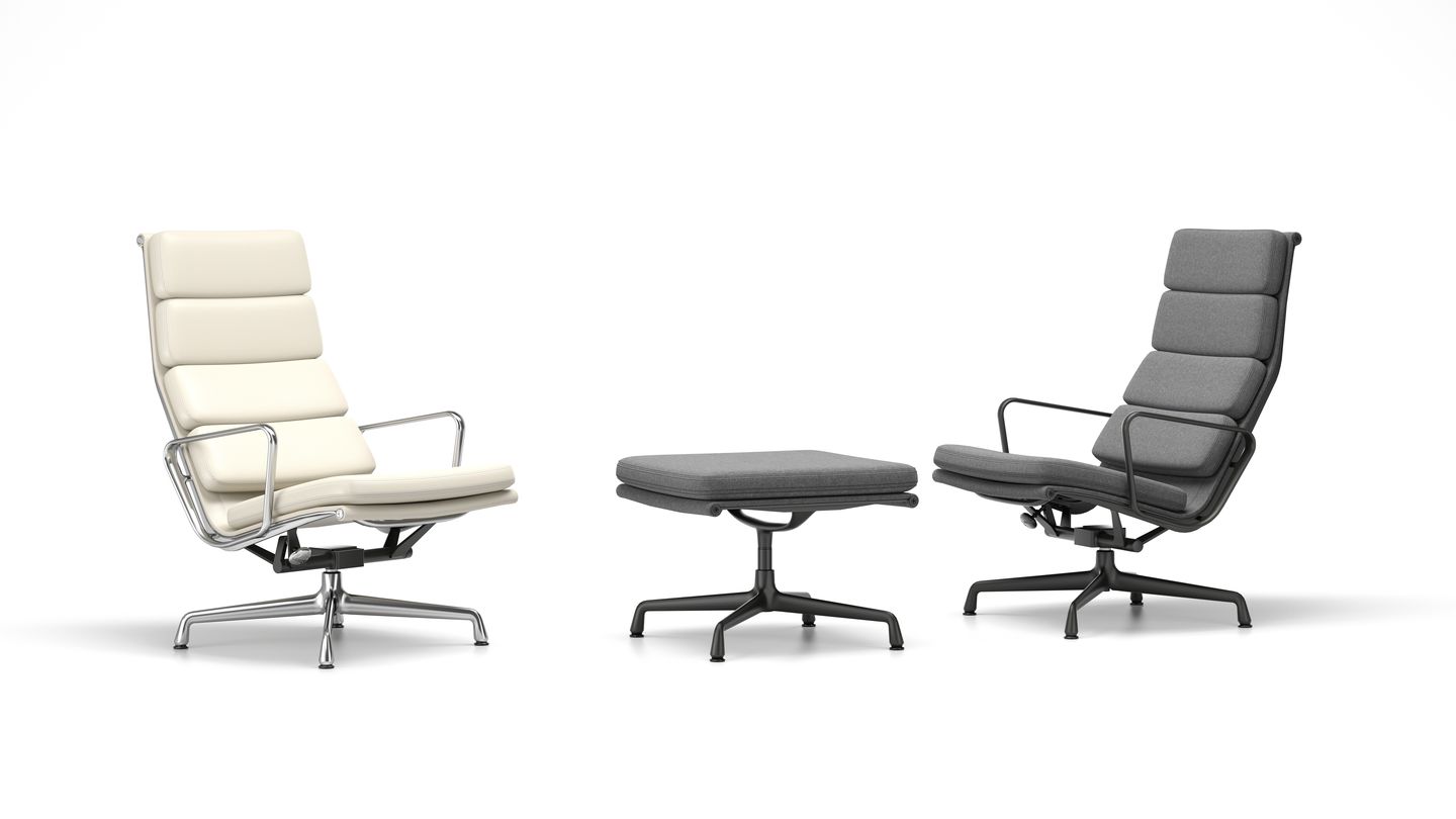 Soft Pad Chair EA223 / EA 223 Tabouret Vitra