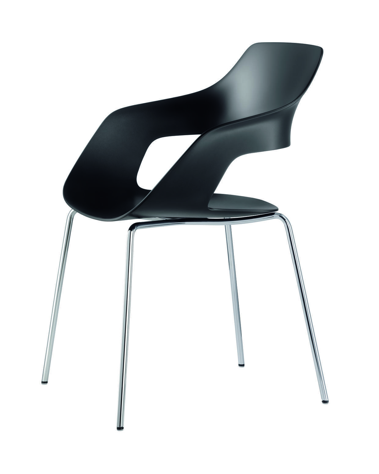 Occo Universal chaise à accoudoirs avec assise rembourrée Wilkhahn