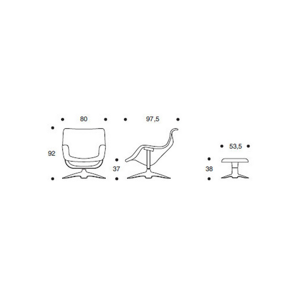 Karuselli fauteuil Artek