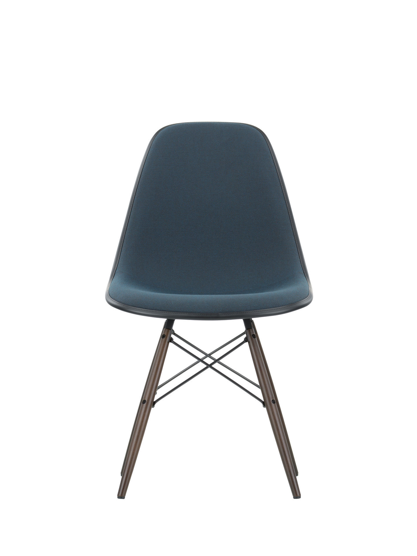 Eames Plastic Side Chair DSW chaise entièrement rembourrée Vitra