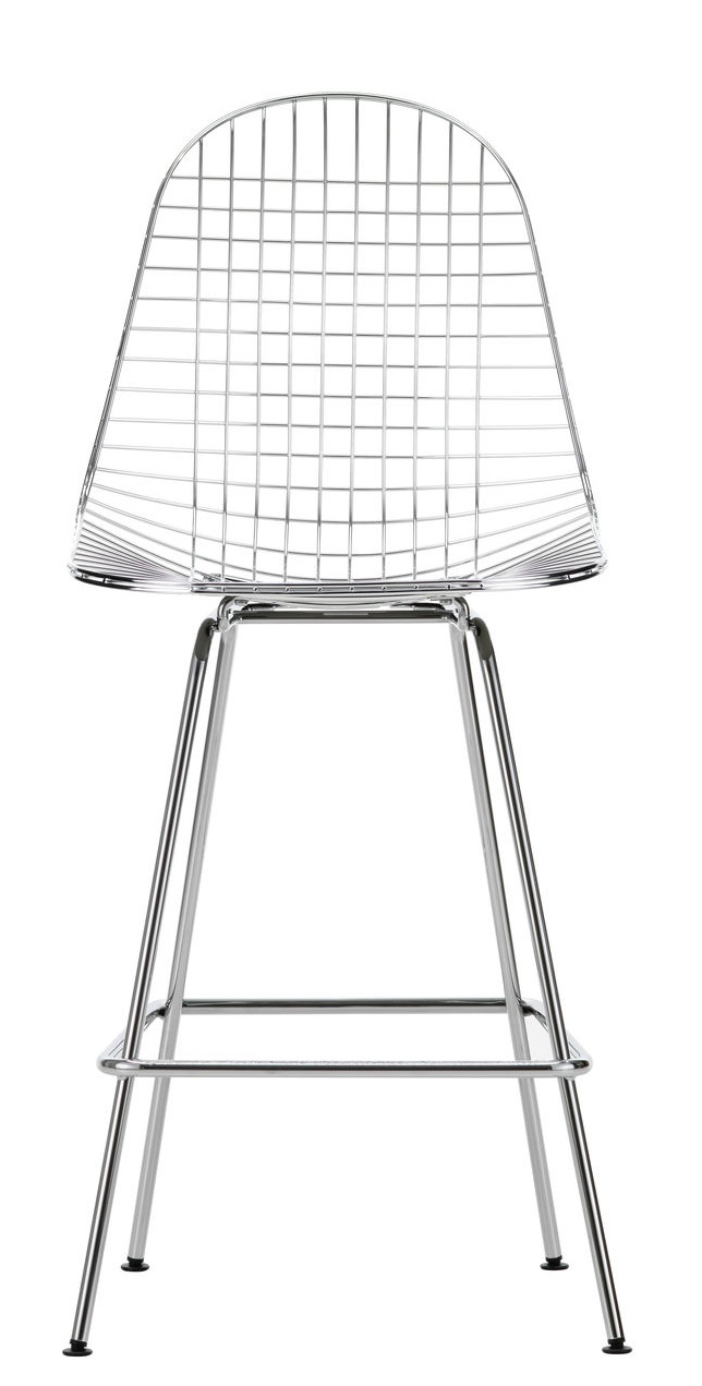 Eames Wire Bar Stool Tabouret de bar moyen Vitra