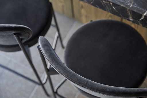 Series 430 Bar Stool Tabouret de bar 75 cm NOIR / REMIX 123 Verpan OFFRE SPECIALE