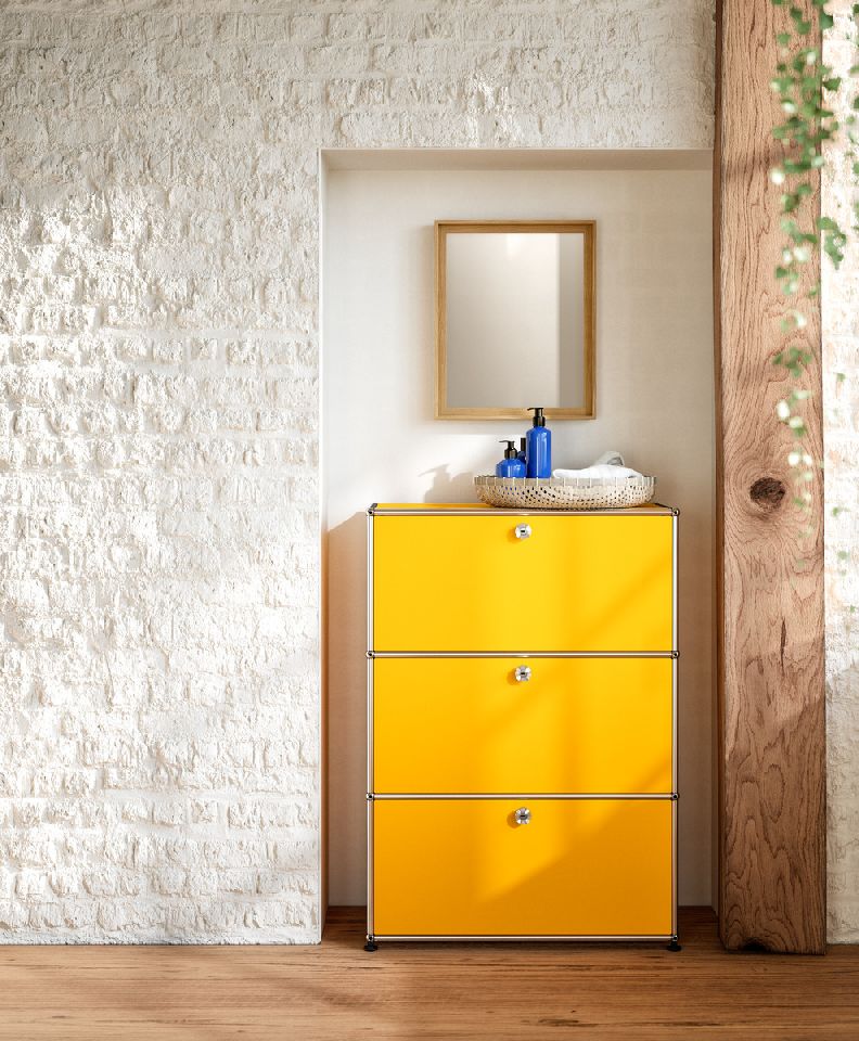 USM Haller Highboard 3 Tiroirs