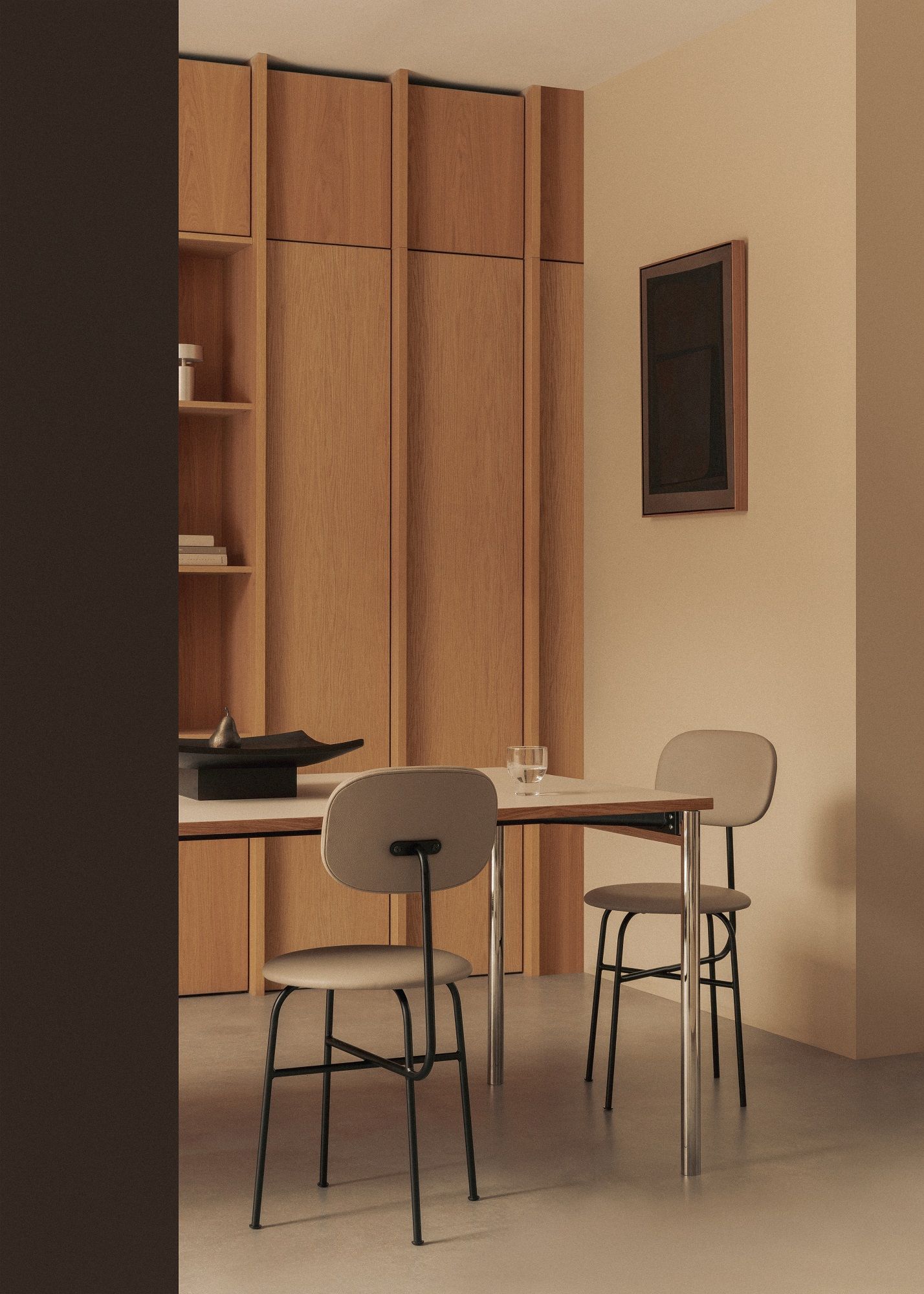 Afteroom Dining Chair Plus chaise / chaise de salle à manger Audo Copenhagen  Afteroom Dining Chair Plus chaise / chaise de salle à manger Audo Copenhagen