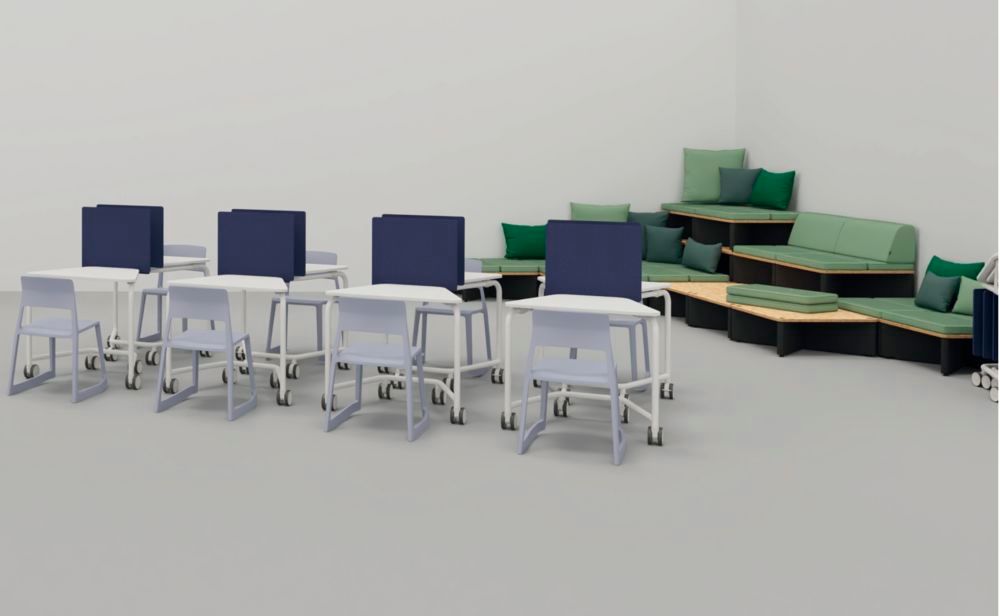 Table de travail Scout Sprint Vitra
