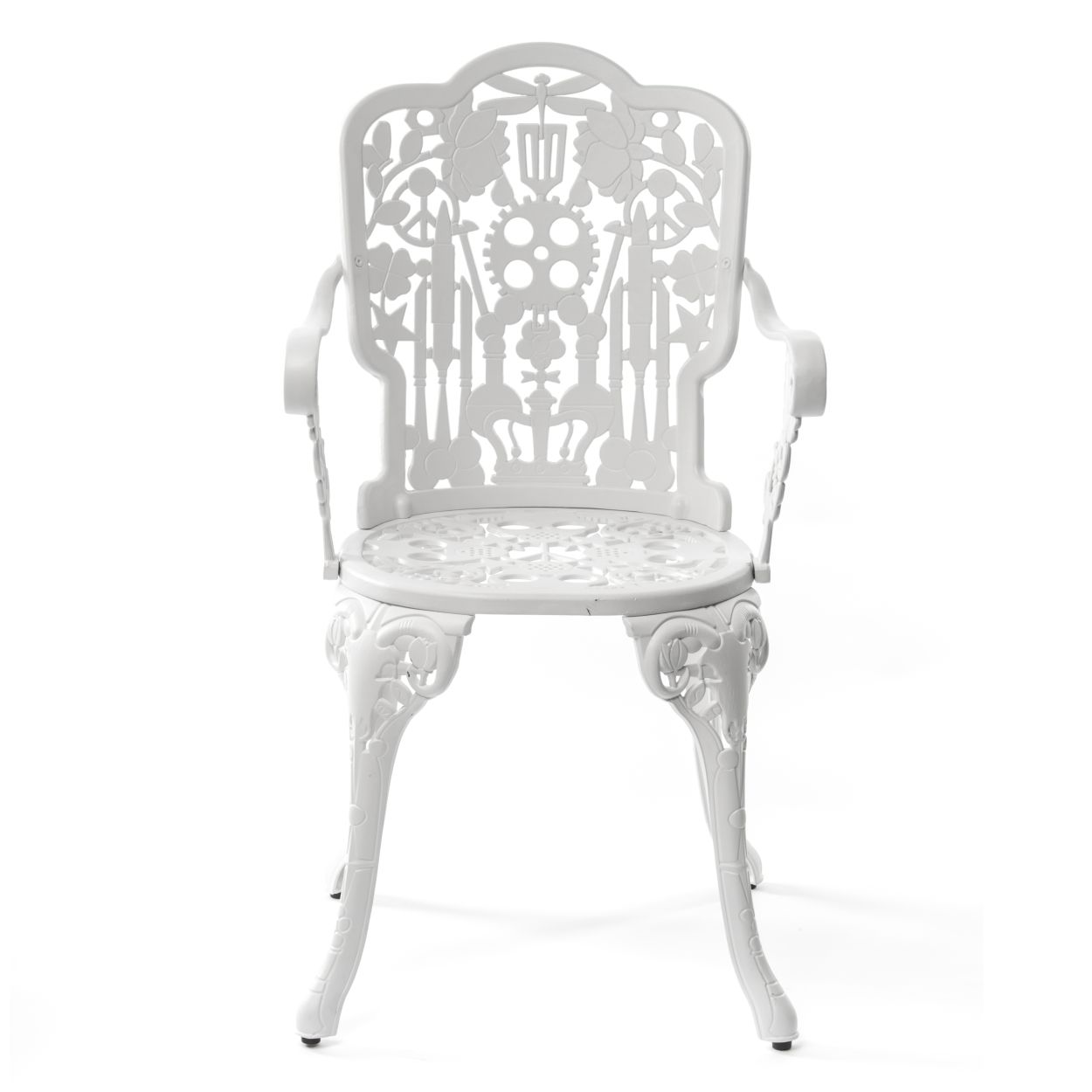 Industry Armchair Chaise avec accoudoirs Seletti