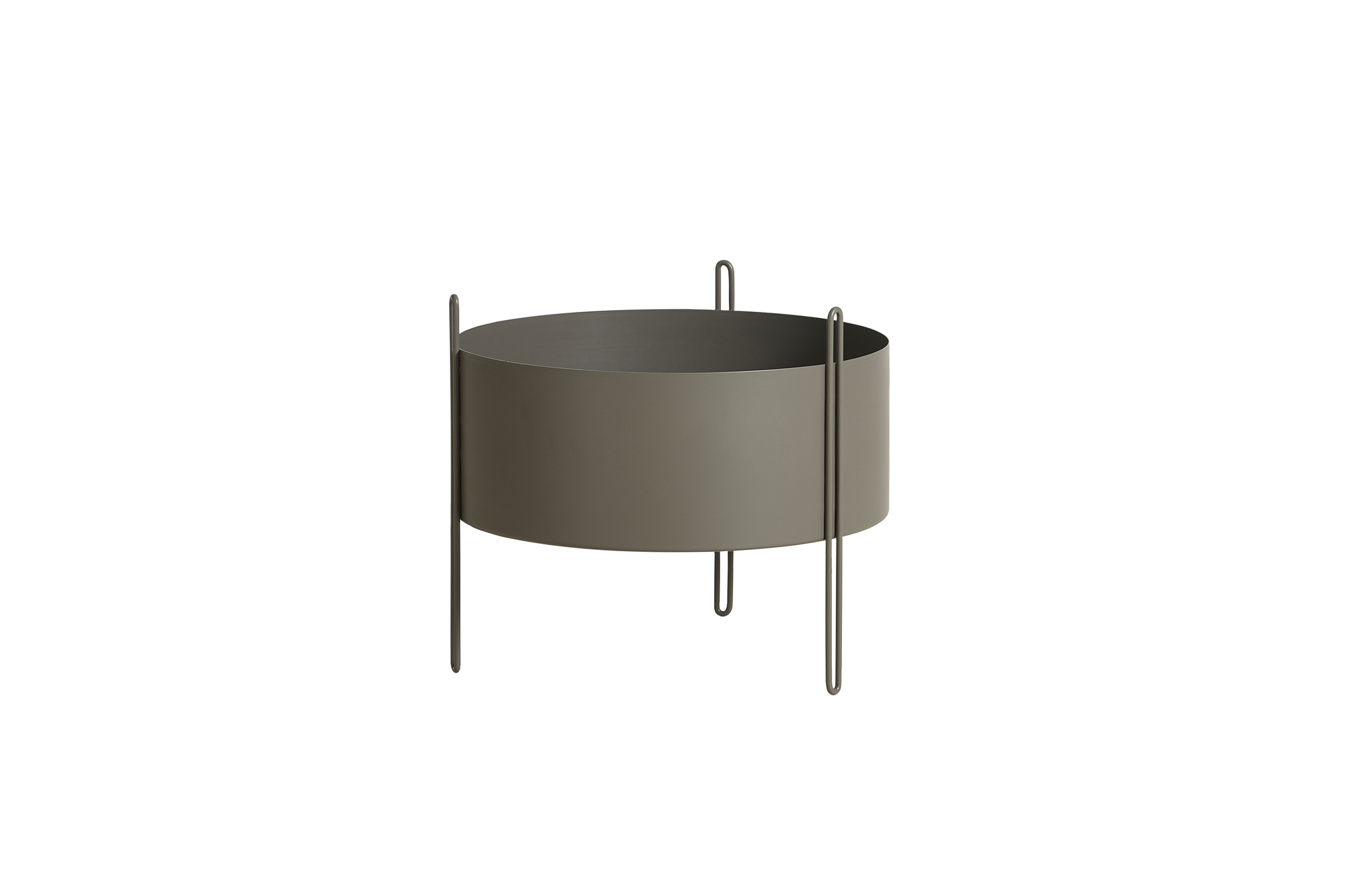 Pidestall Jardinière Moyen Taupe Woud