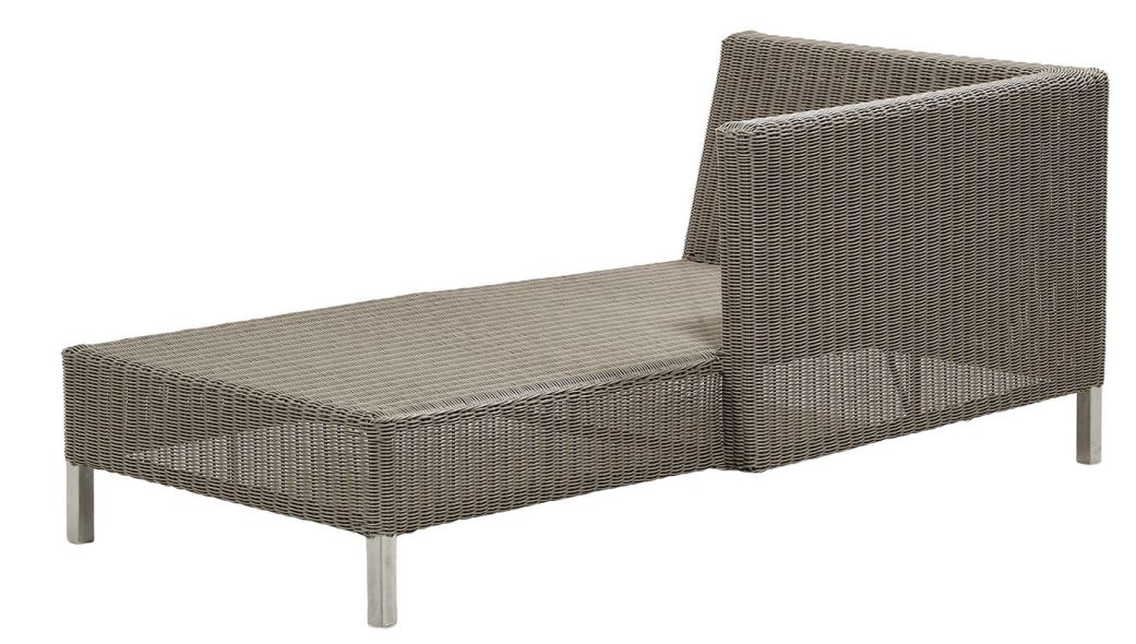 Connect Chaise longue Canapé modulable gauche Cane-Line