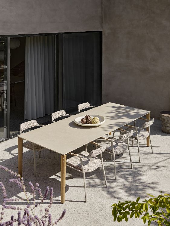 VIPP718-719/ Vipp 718 719 Housse pour ensemble de table et chaises de jardin Vipp