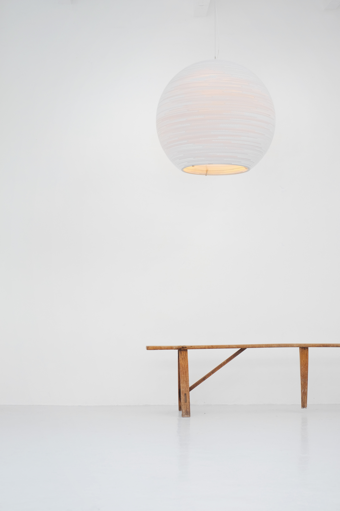 Scraplights Sun 32 Lampe suspendue Blanc Graypants