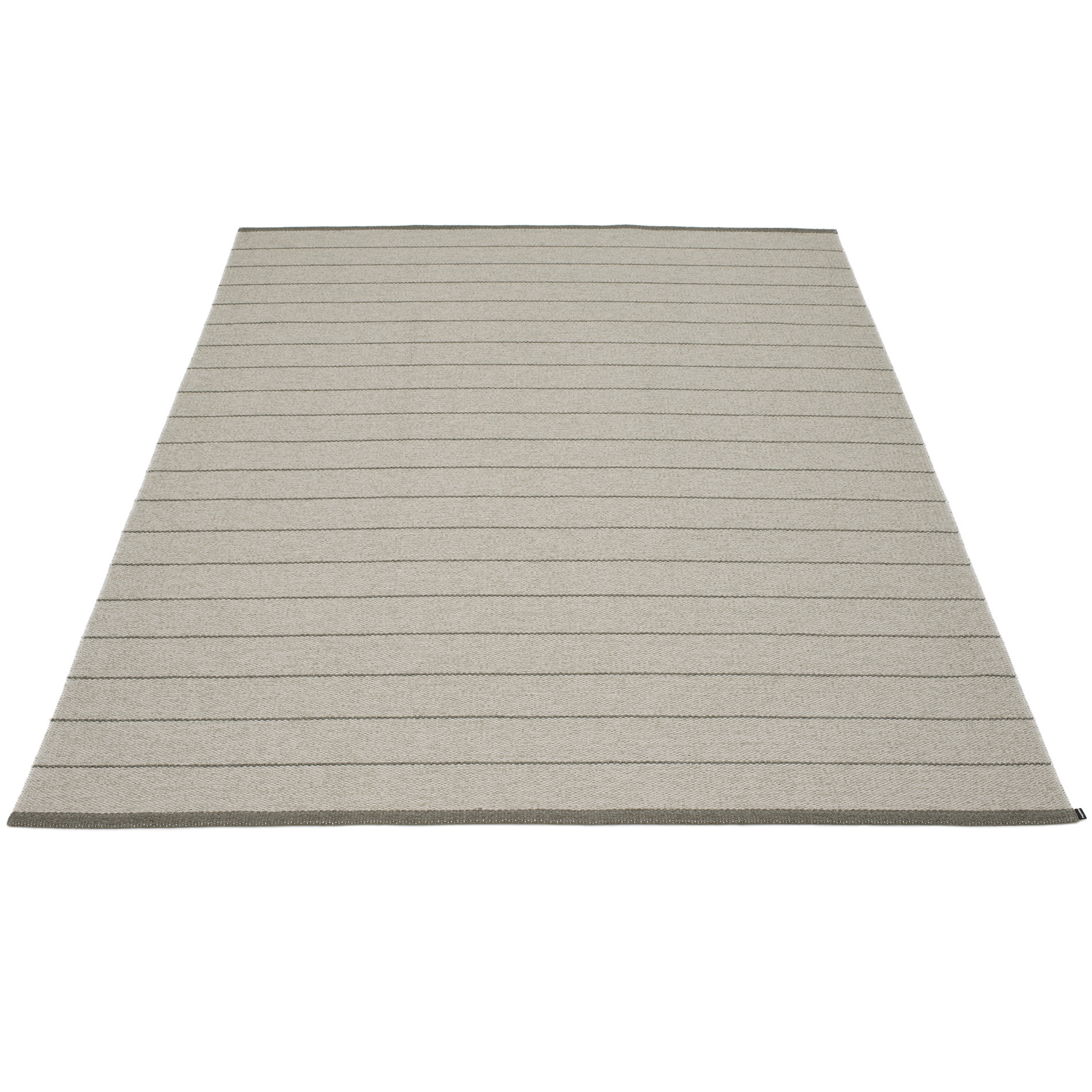 Carl Plastique Tapis 180x260 cm Pappelina Chaud Gris/ Fossil Gris