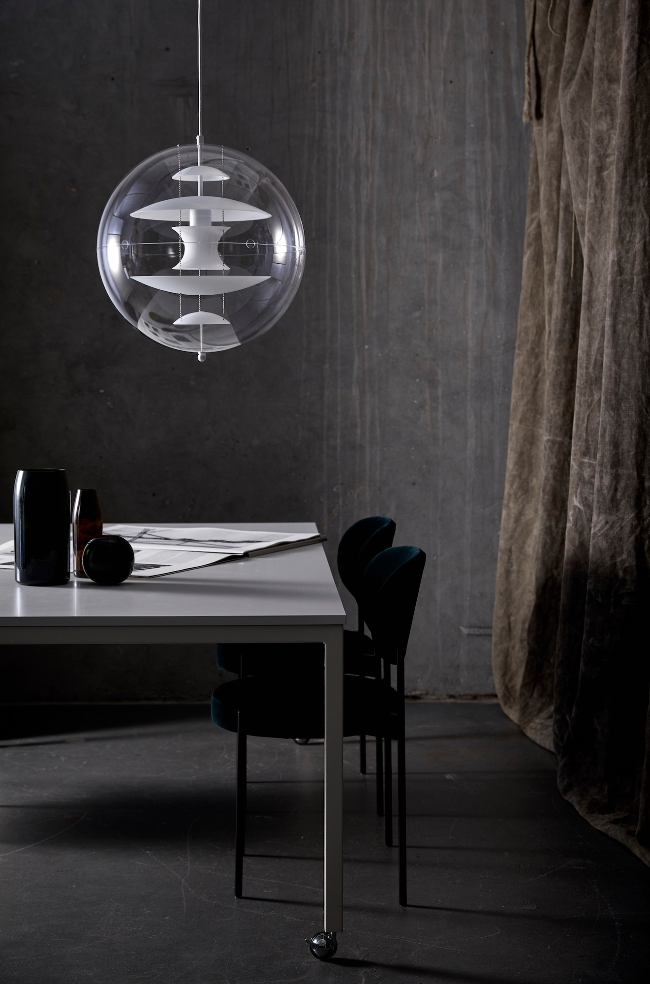 VP Globe Verre Lampe à suspension Verpan