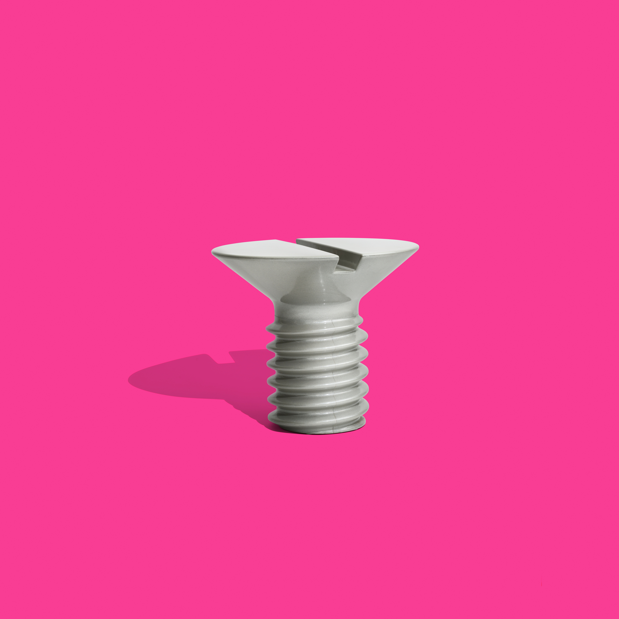 Screw table petit blanc Eero Aarnio Originals