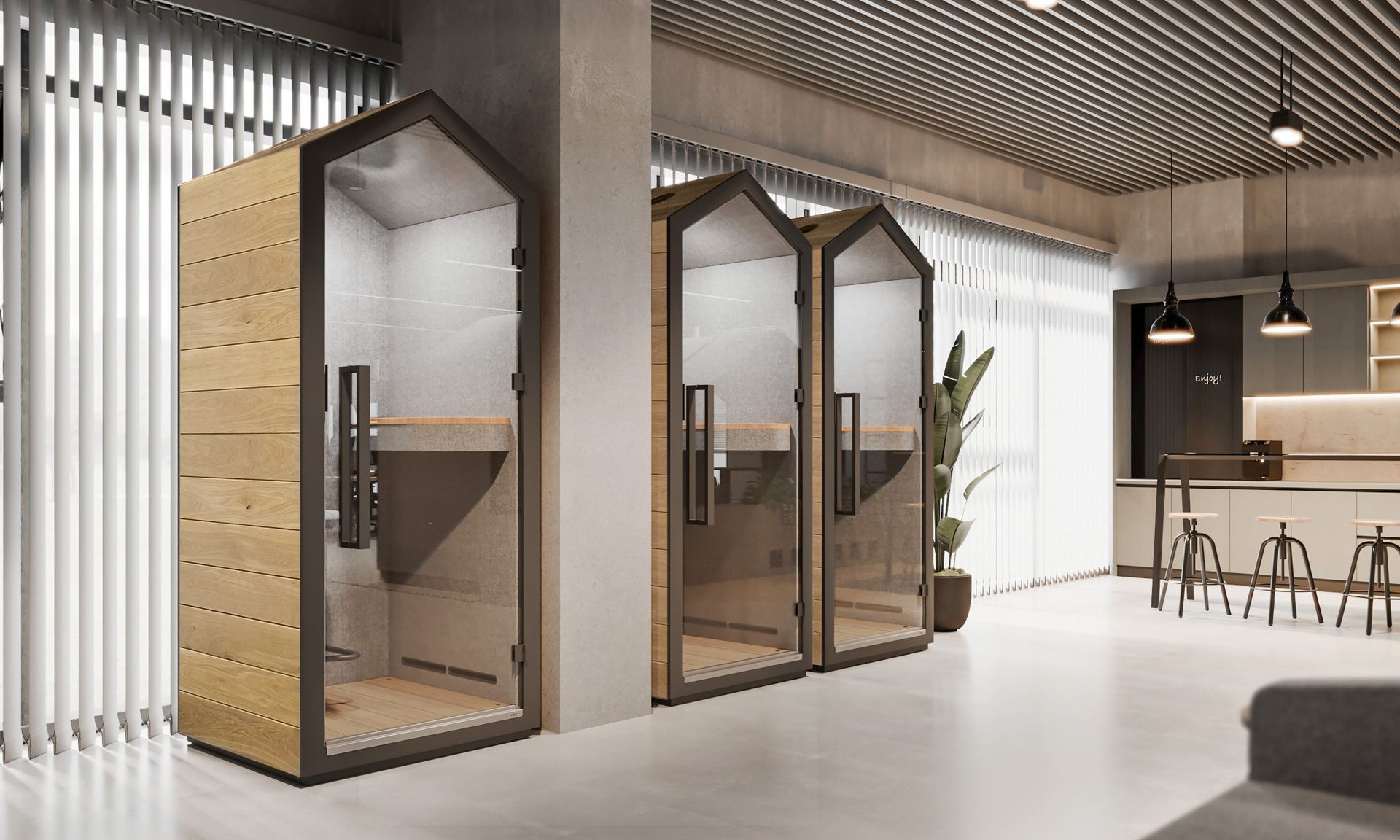 treehouse THS 1T G1 / G2 Cabine acoustique Bejot
