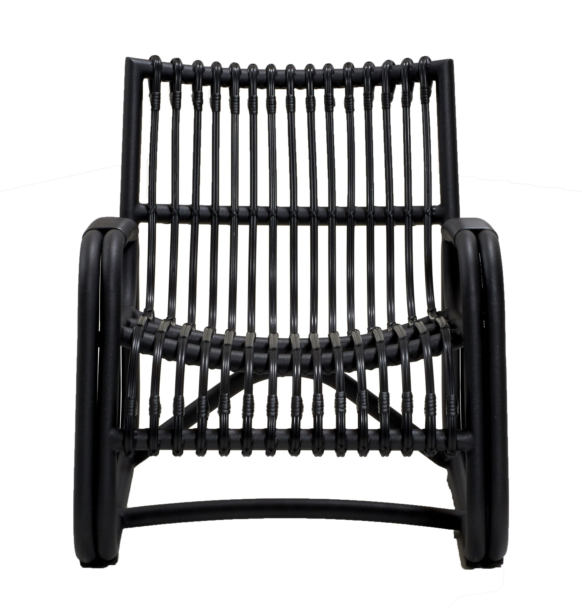 Curve Outdoor Lounge chaise Gris lave  Cane-Line