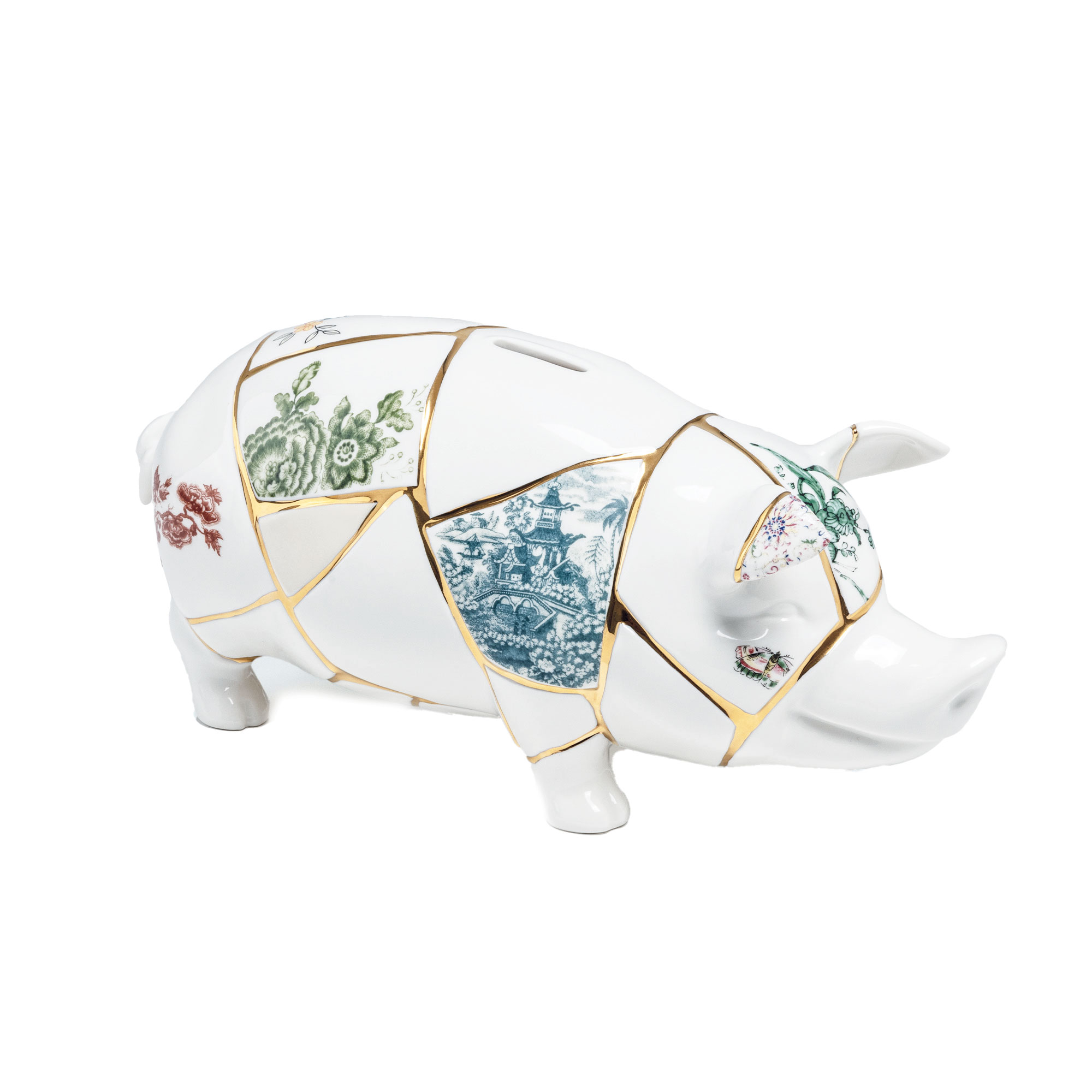 Kintsugi Moneybox Tirelire Piggy Bank Seletti