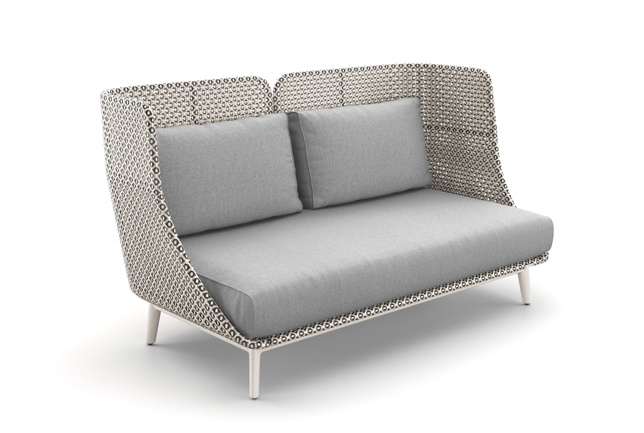 Mbarq Canapé 3 places, dossier haut coussin inclus Dedon