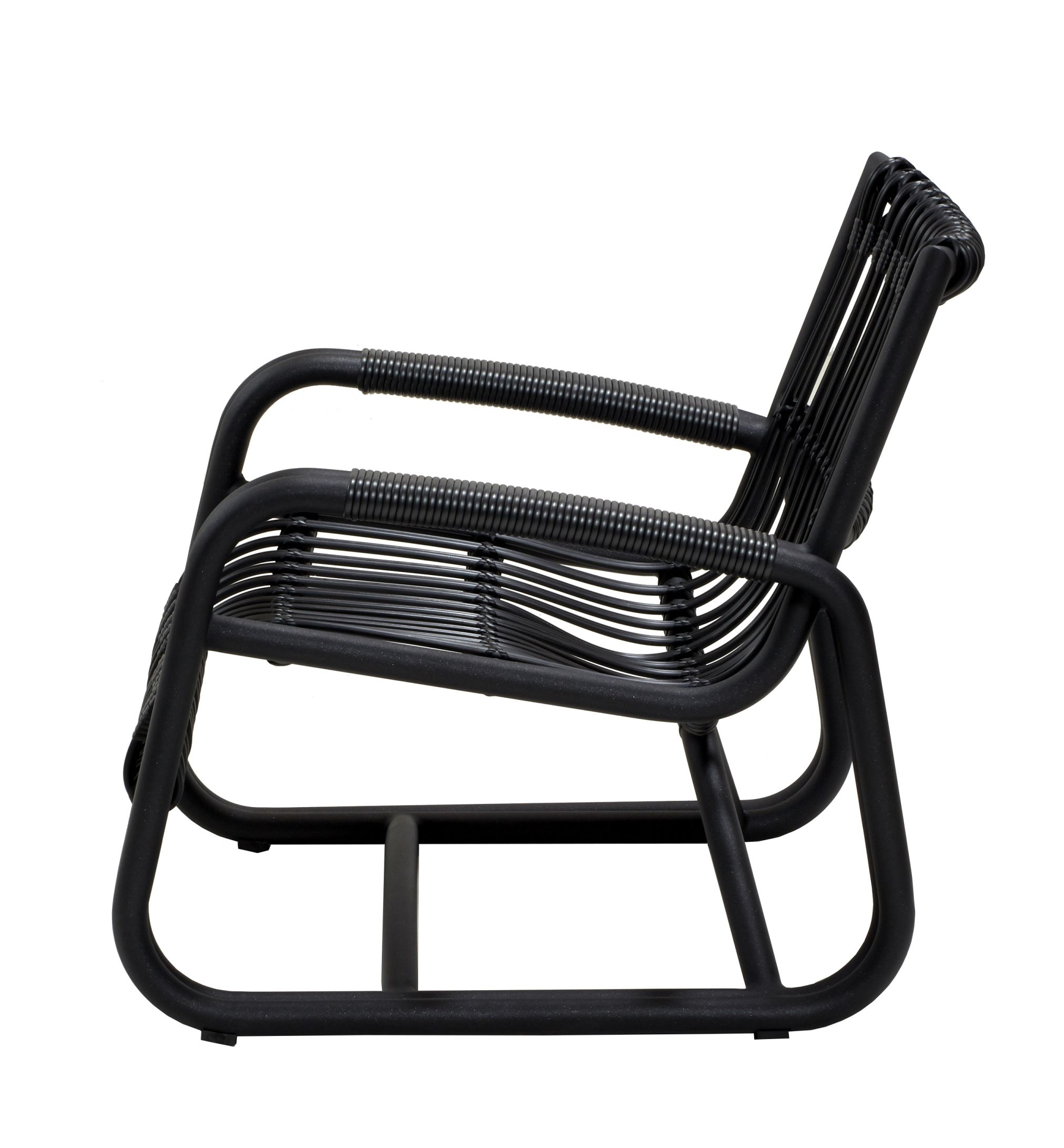 Curve Outdoor Lounge chaise Gris lave  Cane-Line