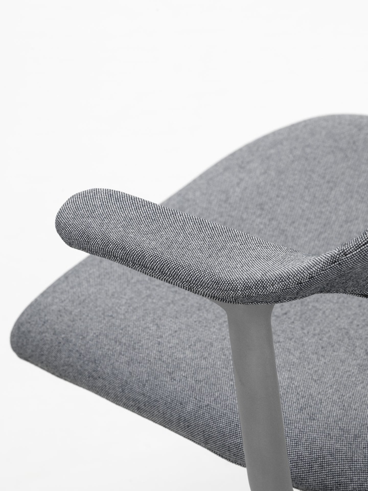 Mynt dossier et assise plastique Chaise de bureau Vitra