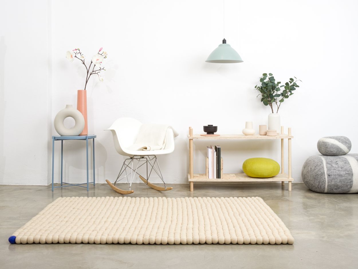 Big One Rectangulaire Tapis en feutre 180 x 260 cm myfelt