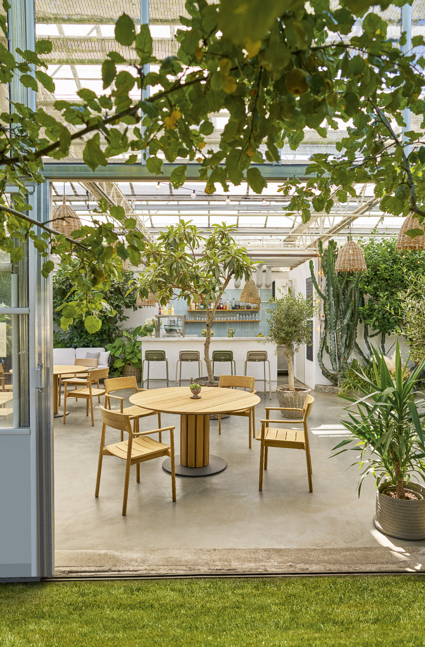 Teva Table ronde / Table de salle à manger Weishäupl