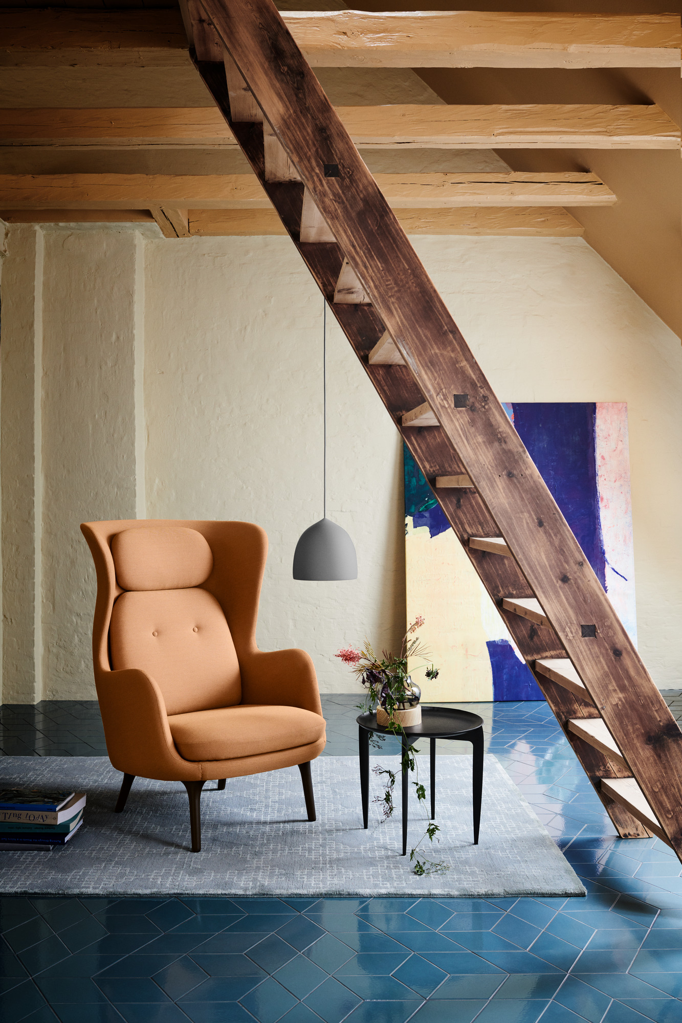 Suspence P2 Lampe à Suspension Fritz Hansen Blanc