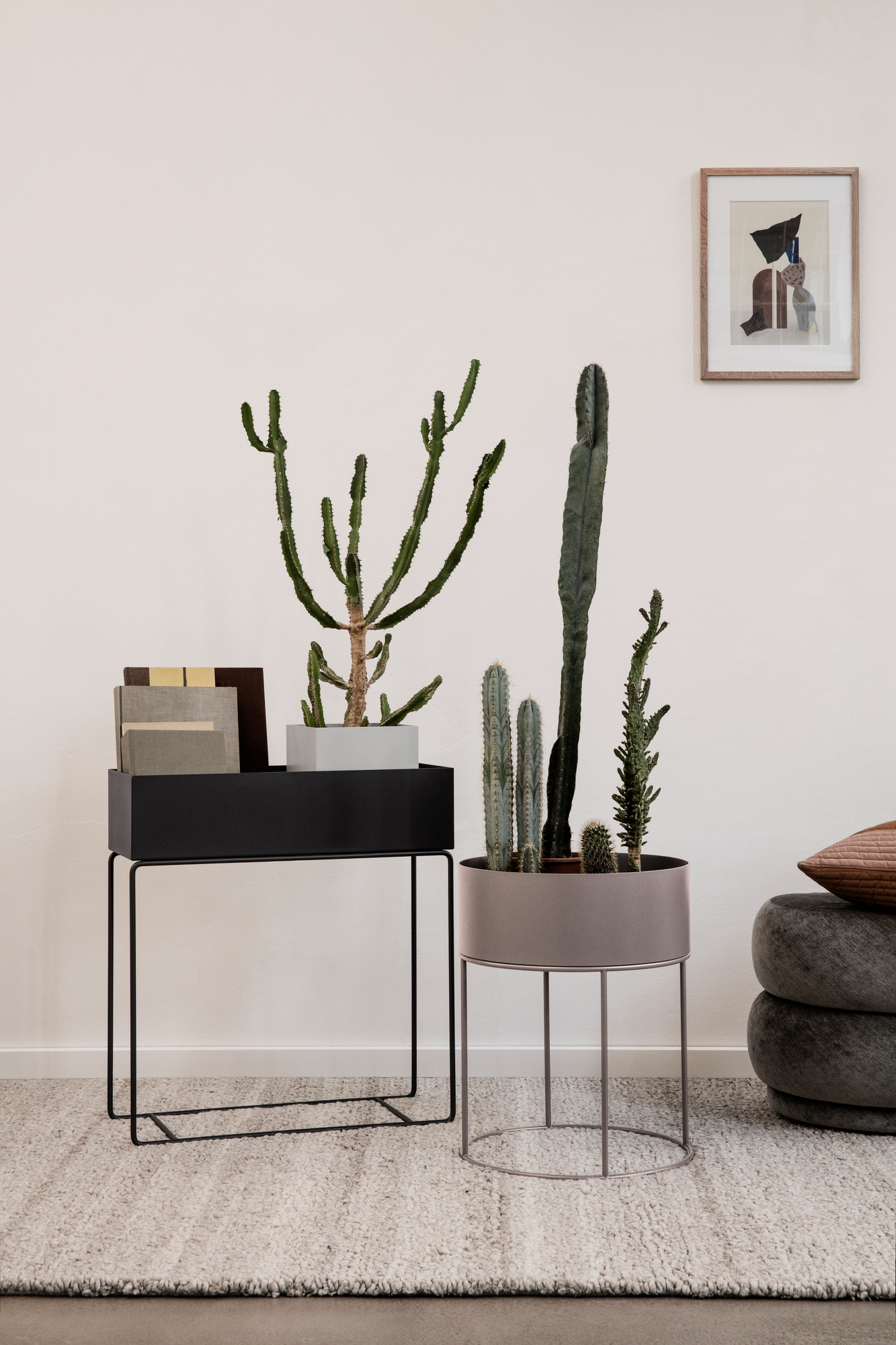 Plant Box ronde Ferm Living OFFRE SPECIALE