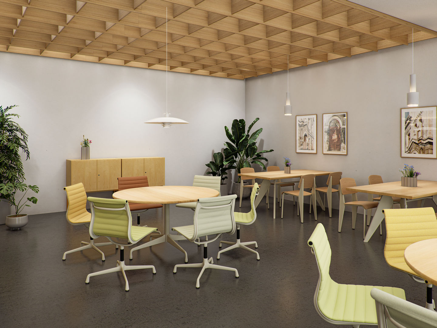 Aluminum Chair EA 104 / EA104 Chaise Vitra