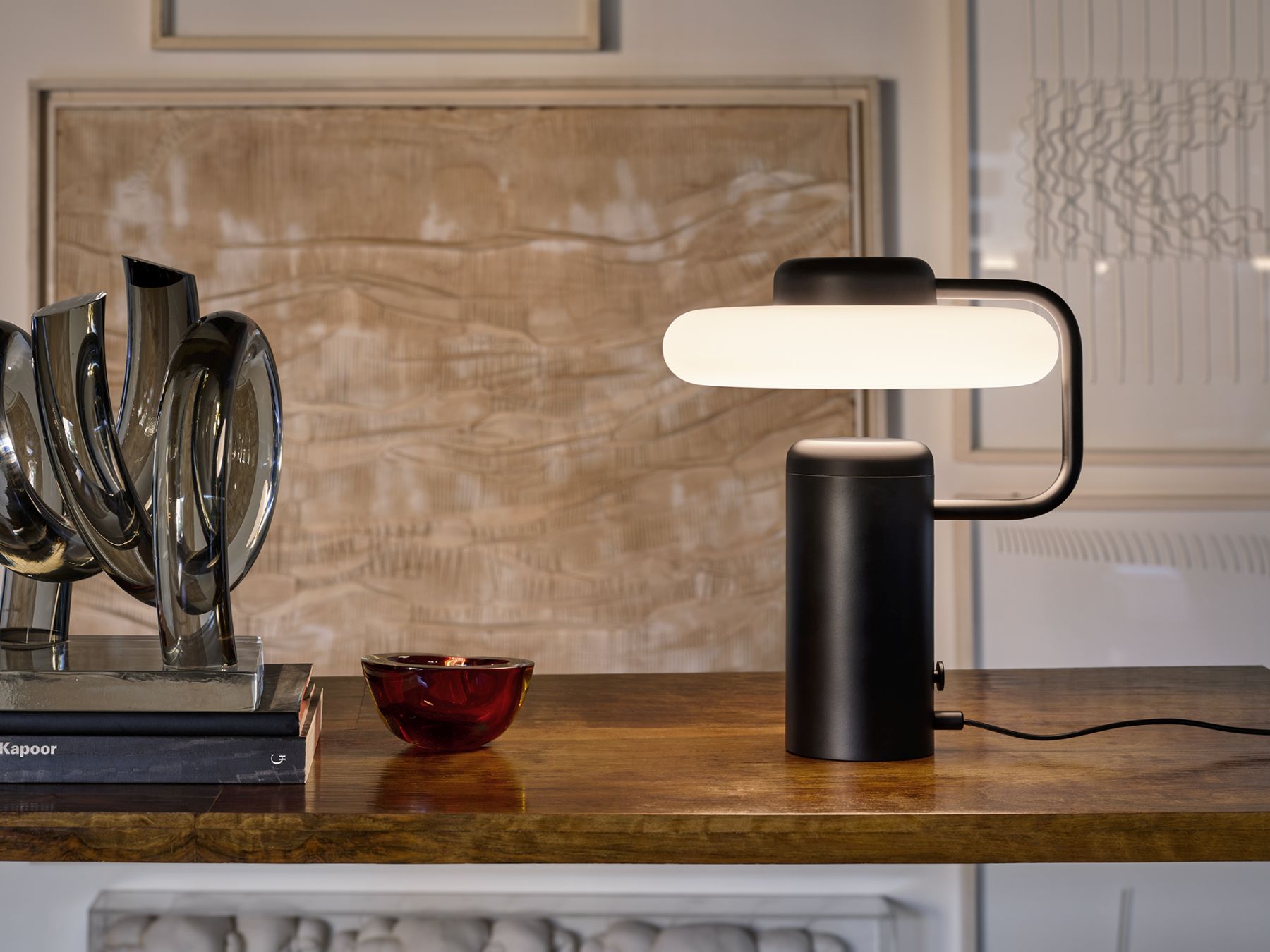 Tratto Lampe de table noir Kdln