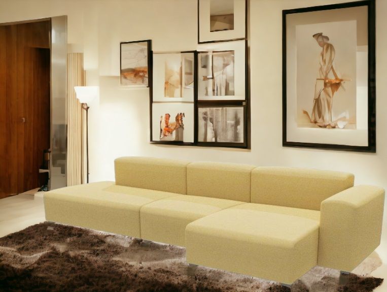 Mags Soft Sofa Low Armrest 3 places Combination 4 Hay