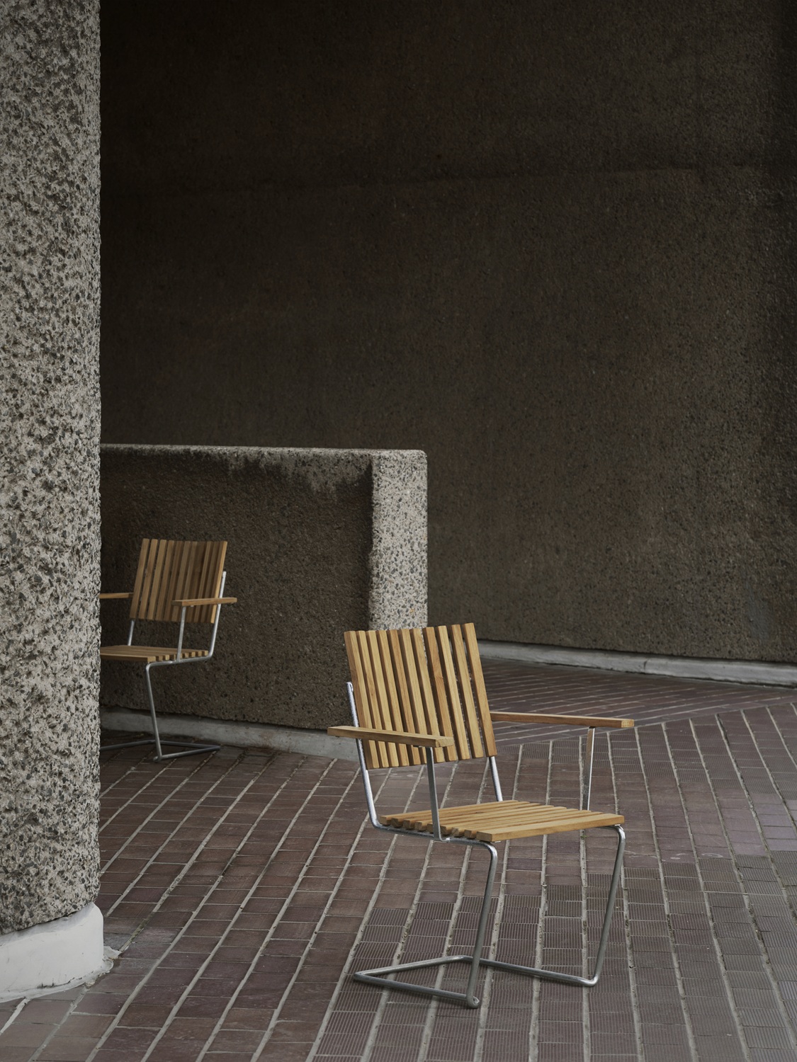 Bovik Outdoor Armchair Chaise à accoudoirs Grythyttan Stalmöbler