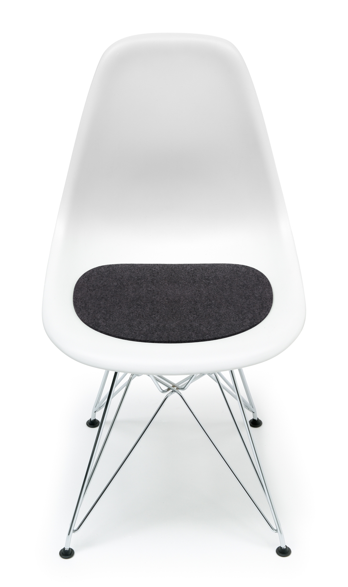 Coussin de siège-Feutre Eames Plastic Side Chairs DSR / DSW Anthrazite Hey Sign
