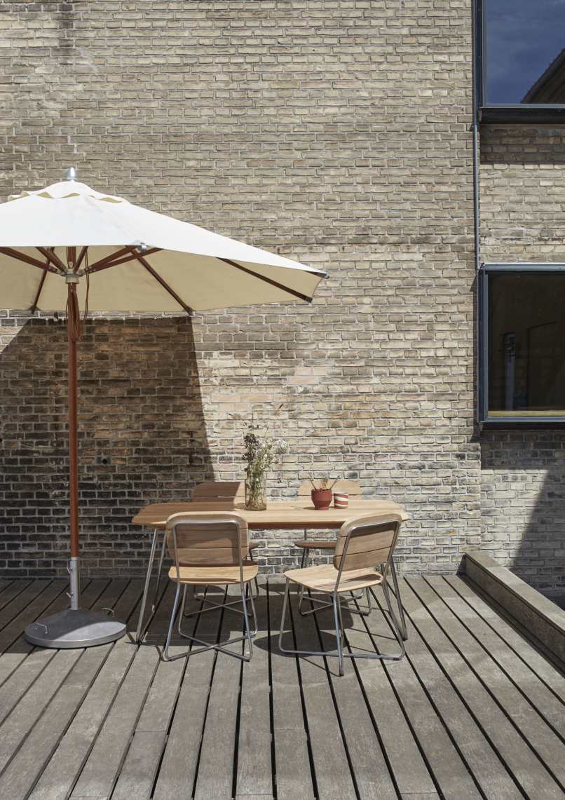 Lilium Table Table à manger d'extérieur Skagerak by Fritz Hansen