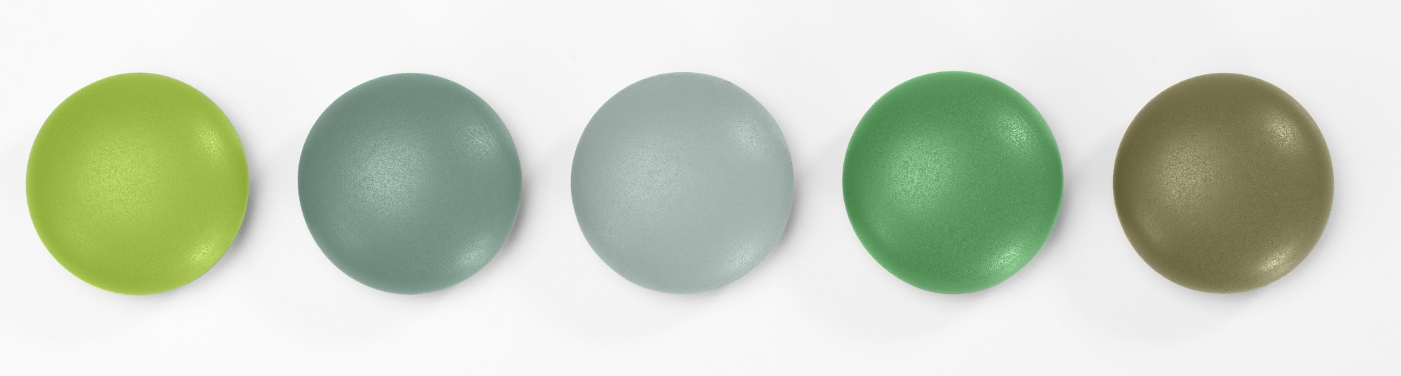 Magnet Dots Support magnétique 5-er Set Vitra