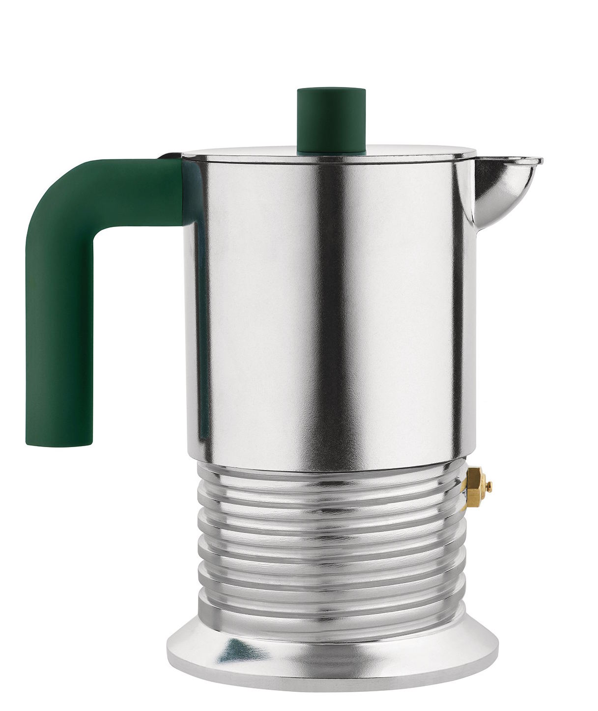 Machine à expresso PM01/3 AGR Vite pour 3 tasses, verte Alessi